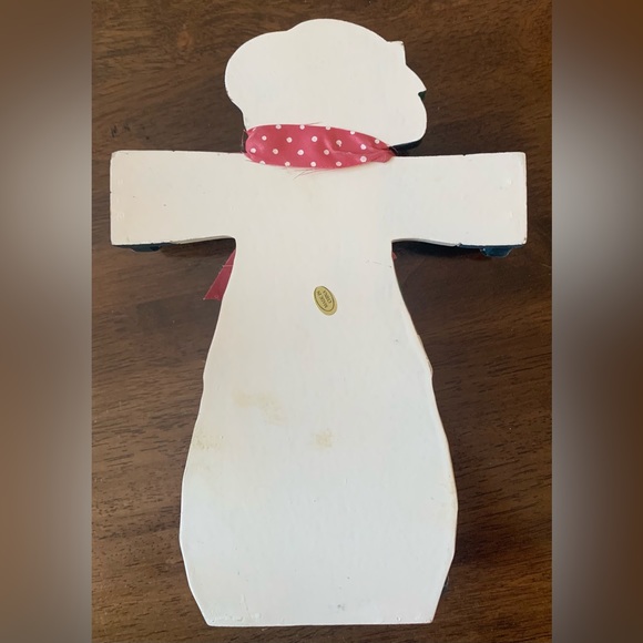 NIB Snowman Candy Cane Holder - Picture 3 of 5